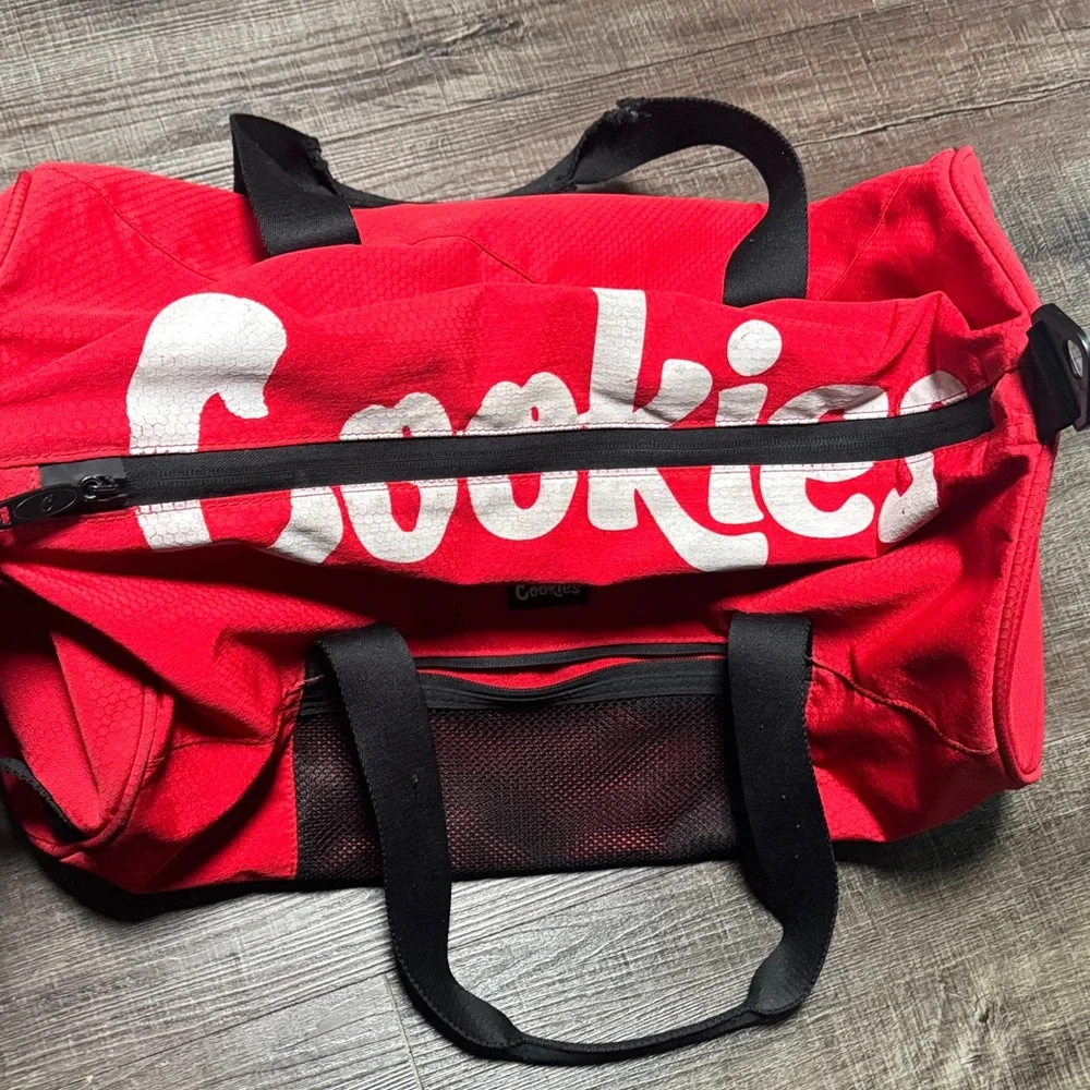 Red Sports Duffel Bag